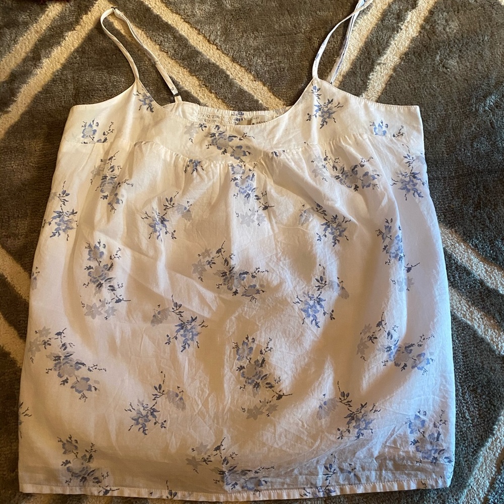 floral tank top